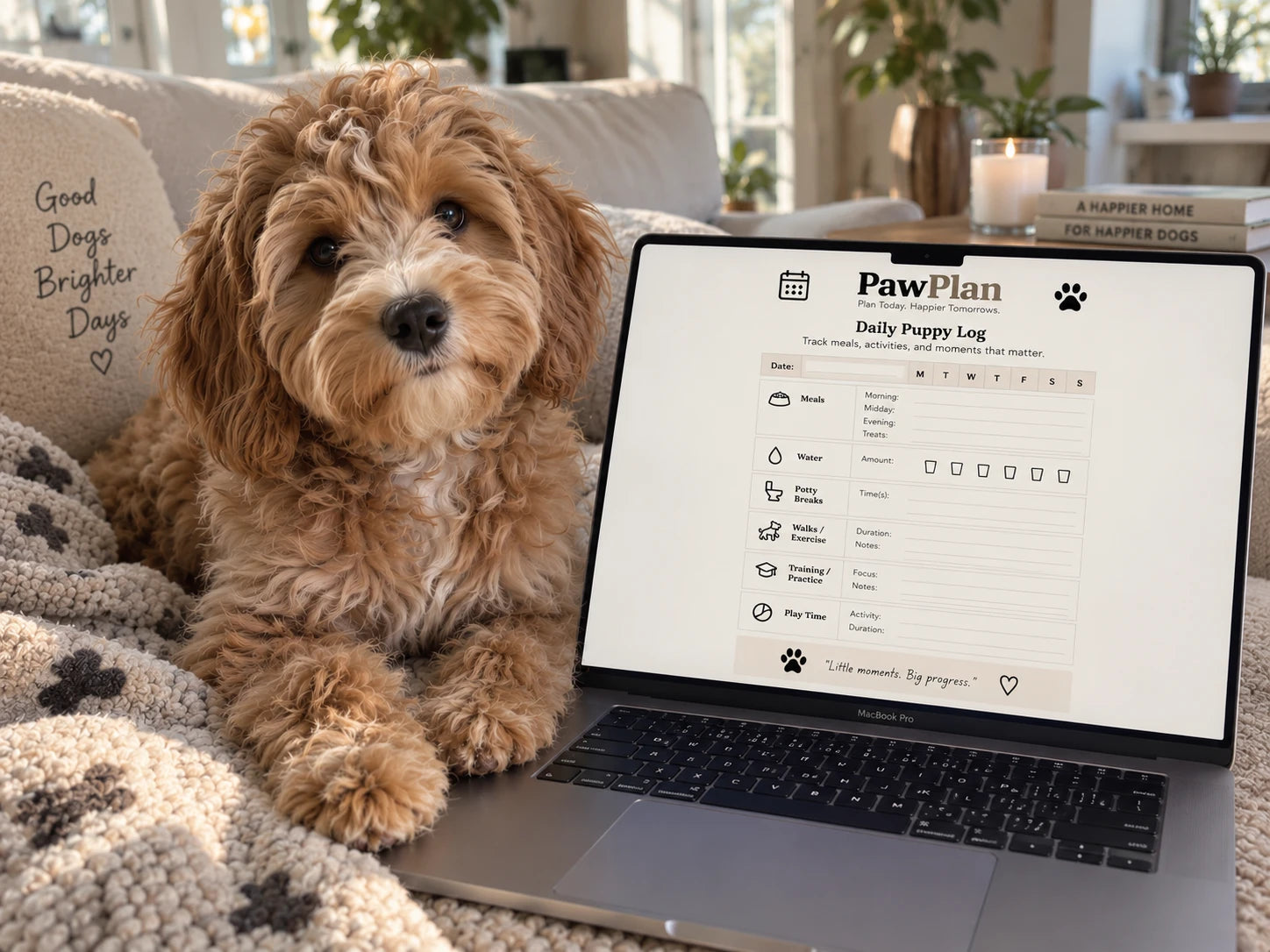 Photo from a PawPlan customer