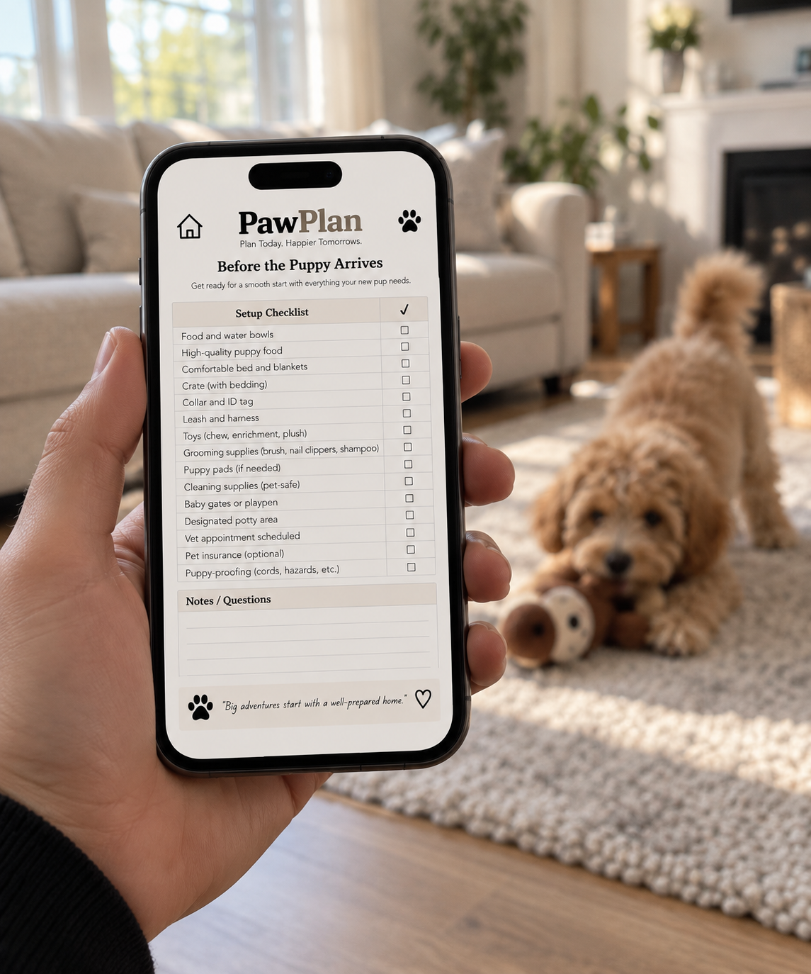 PawPlan App