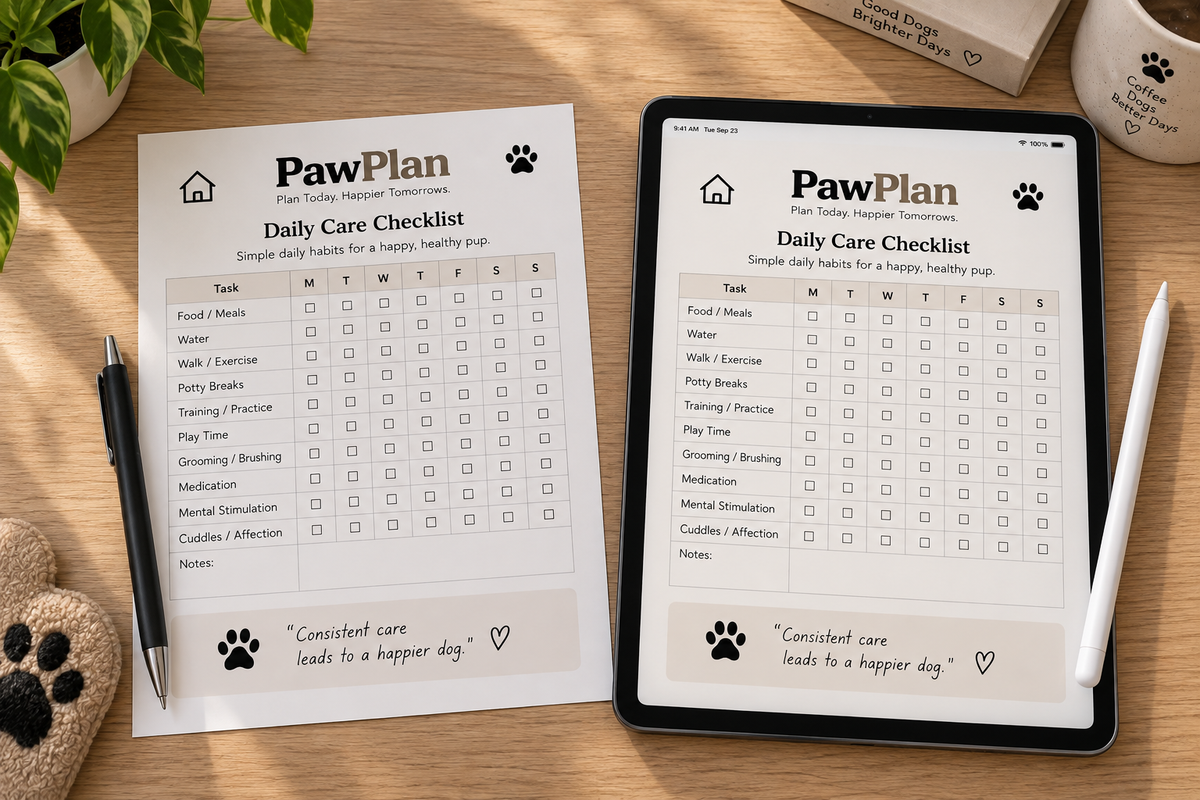 PawPlan Puppy Planner