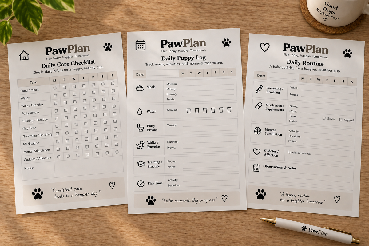 PawPlan Puppy Planner