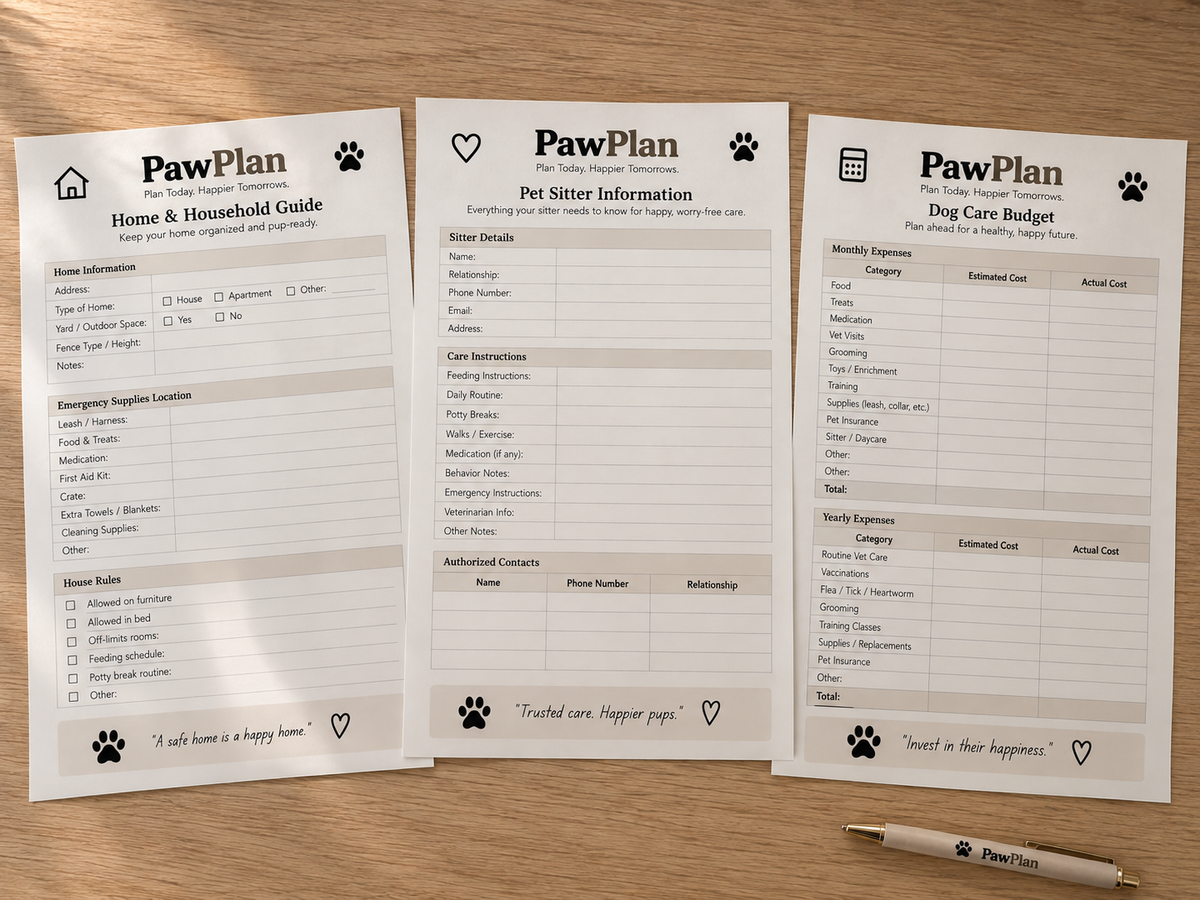 PawPlan Puppy Planner